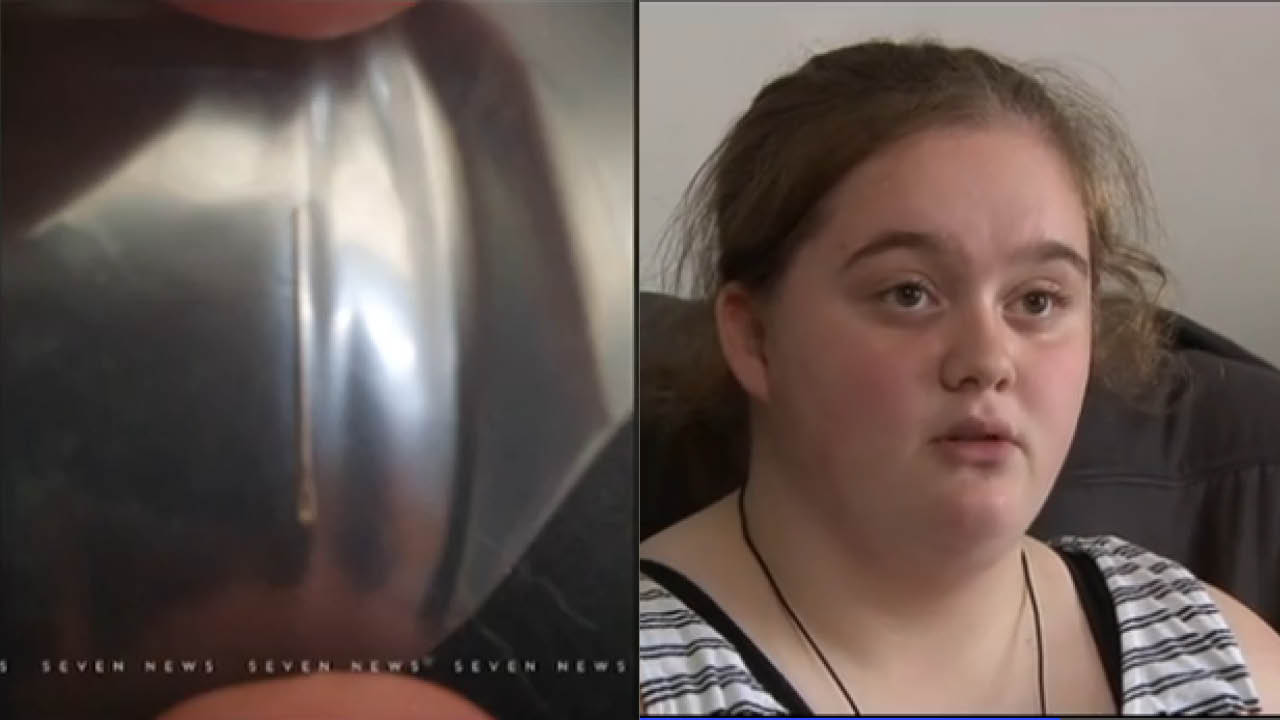Melbourne girl swallows needle allegedly hidden in Woolworths apple