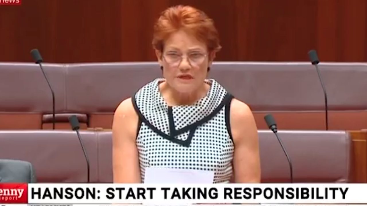 Shock as Pauline Hanson calls for Australian borders to be closed 