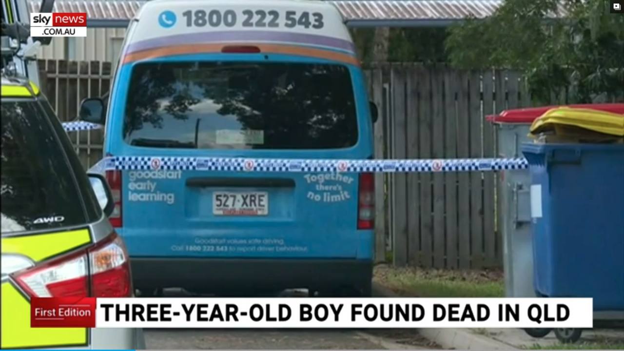 “We don’t know what happened”: Boy, three, dies in daycare van