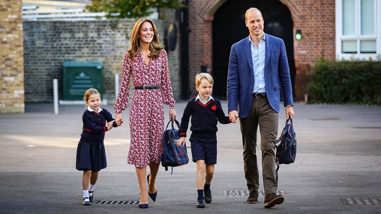 Prince William reveals what George and Charlotte got up to during school break