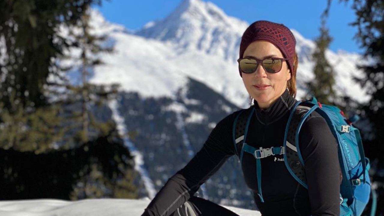 Grace on the mountain: Crown Princess Mary's adorable ski-holiday snaps