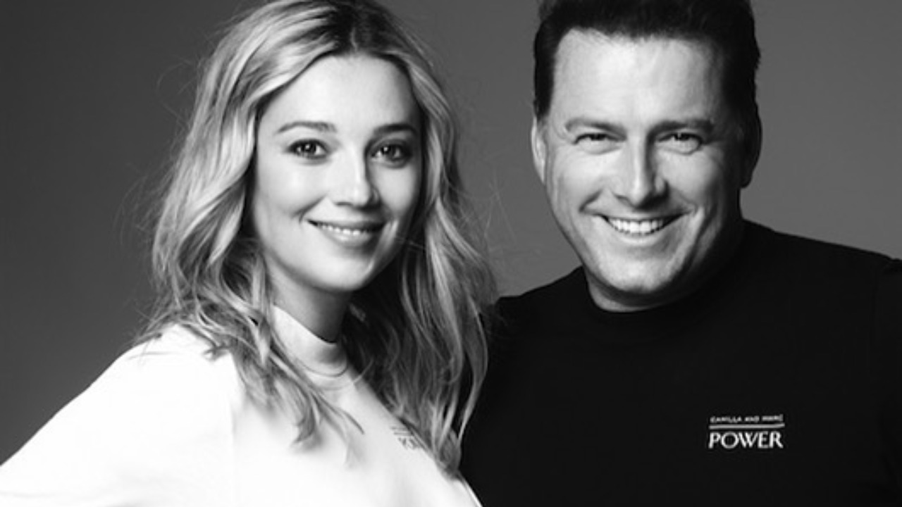 Karl Stefanovic and Jasmine Yarbrough share first look at growing baby bump