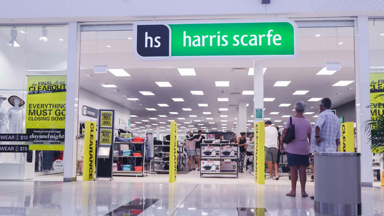 Harris Scarfe: Retailer goes into receivership