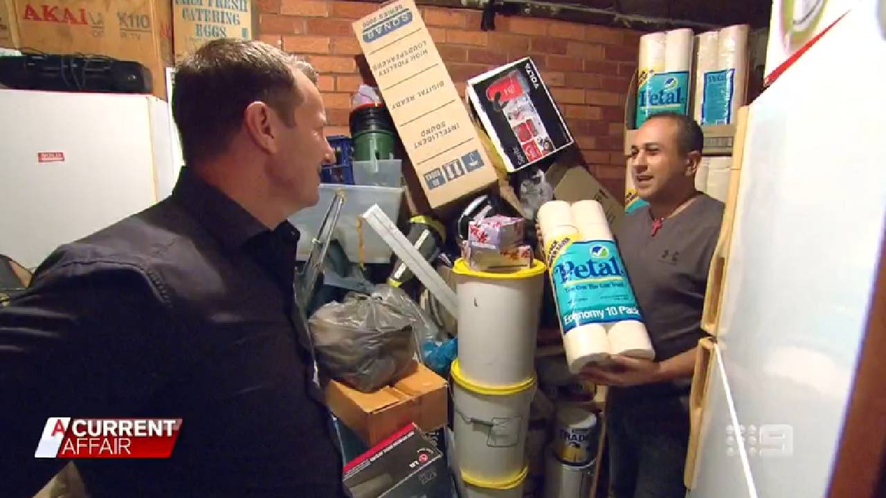 Sydney man donates toilet paper hoarded for 40 years