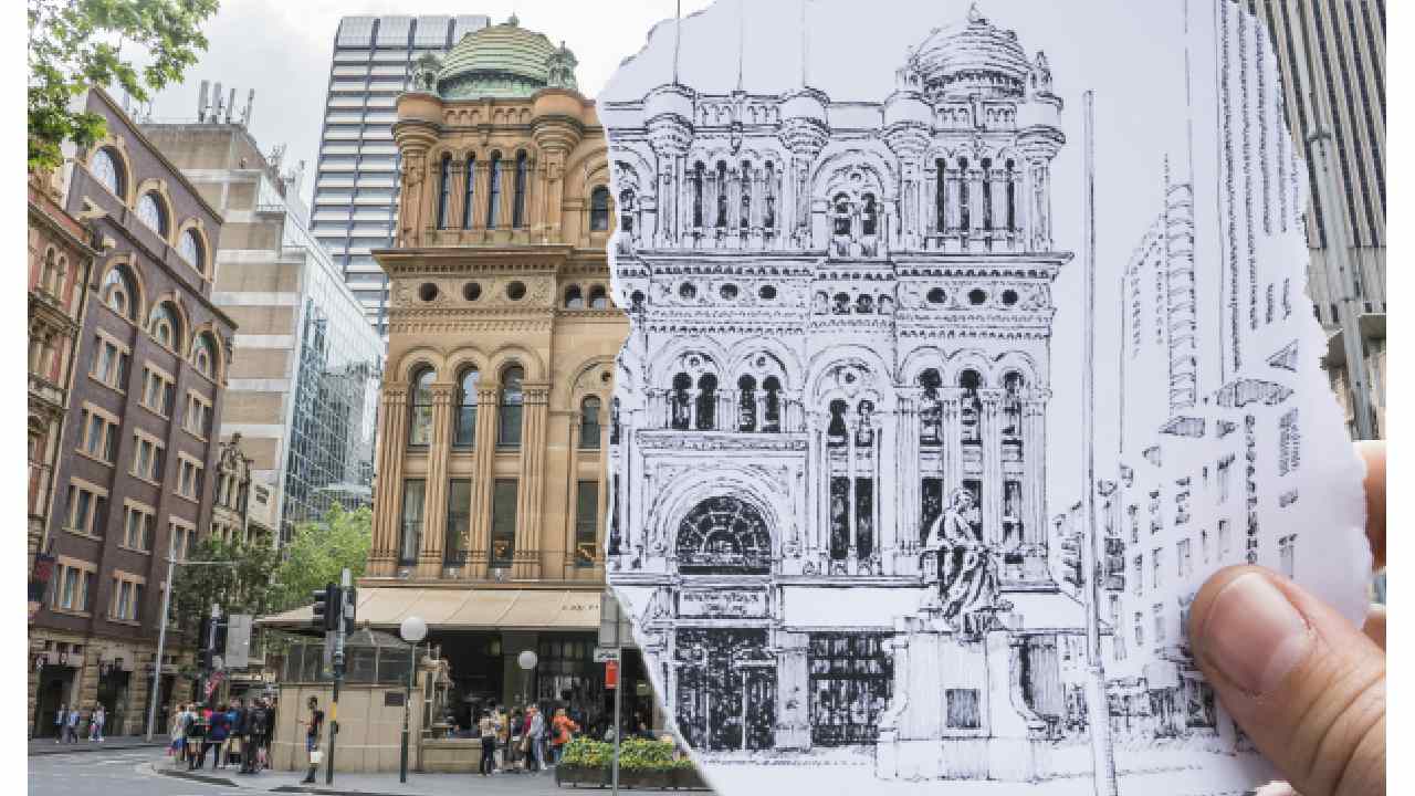 8 of Sydney’s iconic buildings, illustrated