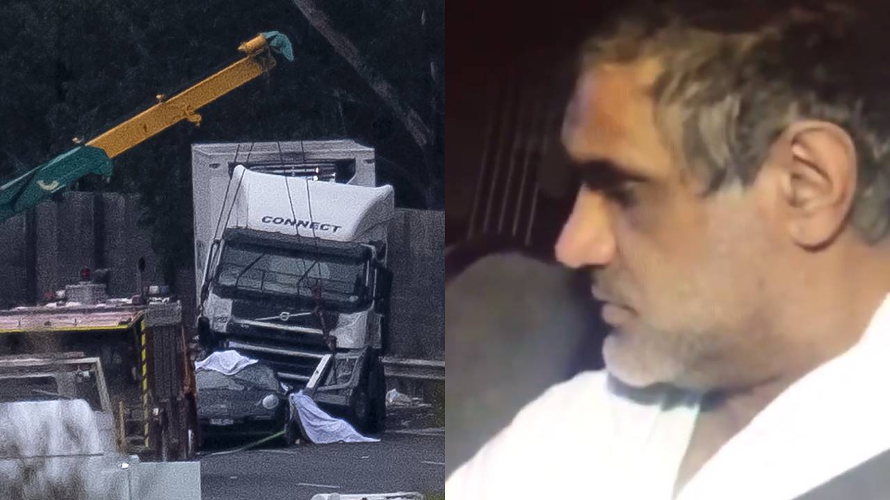 Truck driver charged over fatal accident that left four police officers dead