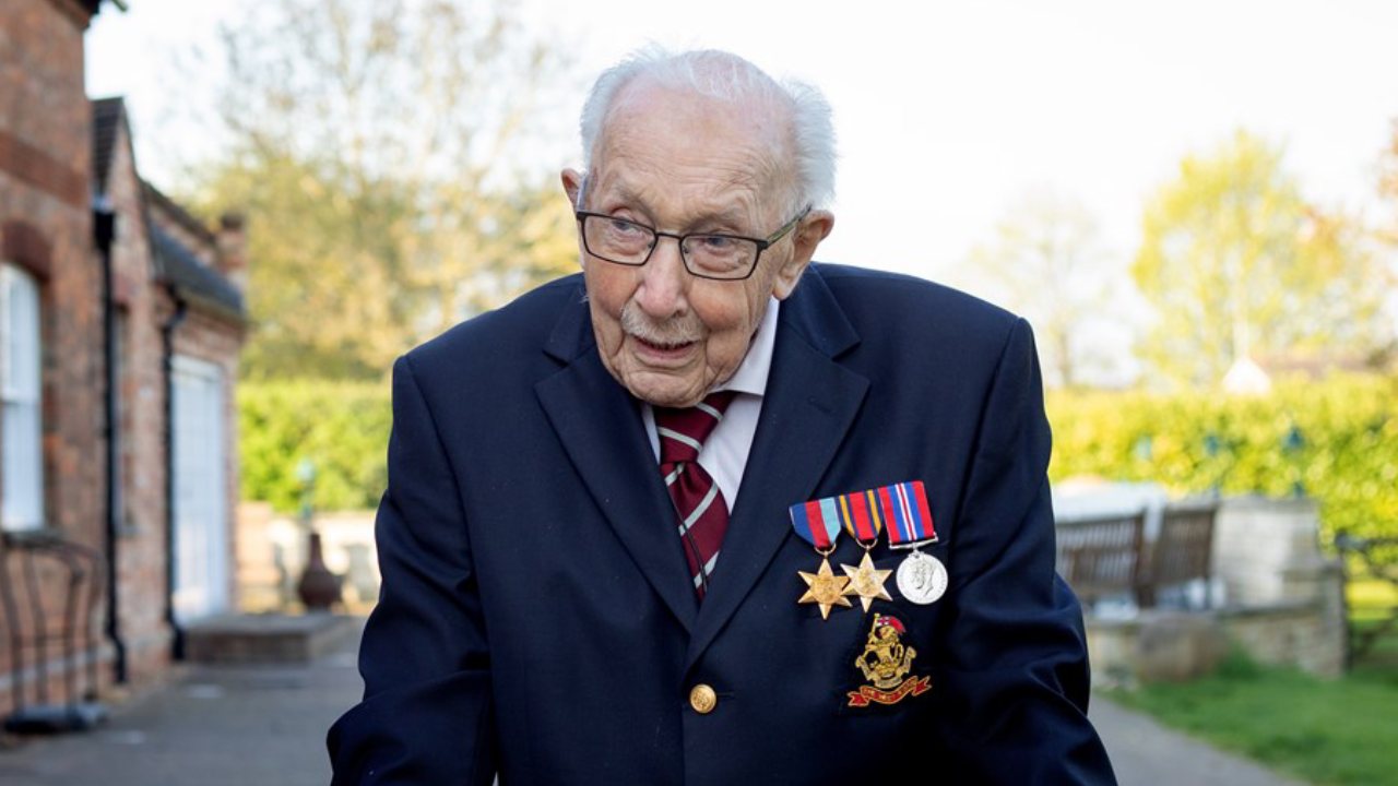 Captain Tom Moore's 100th birthday sealed with special postmark from Royal Mail