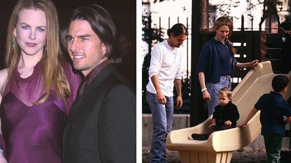 nicole kidman children with tom cruise