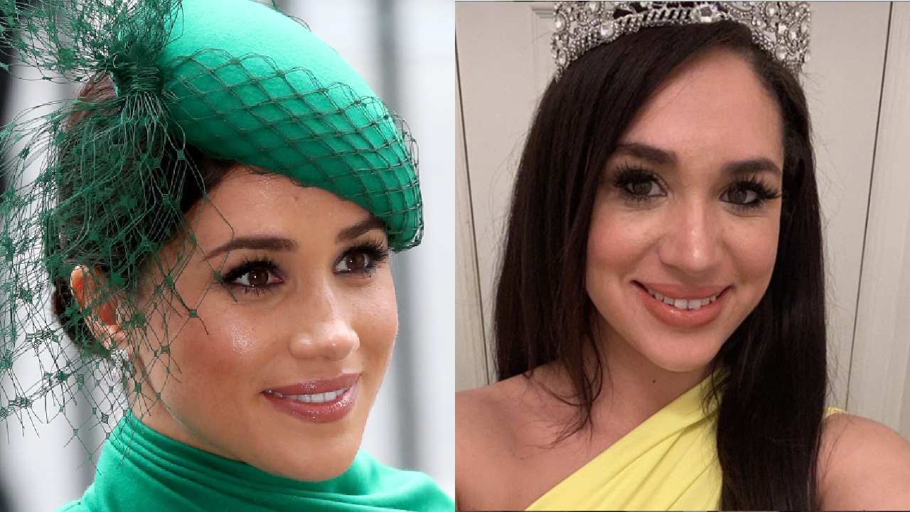 Meghan Markle lookalike! Can you believe they’re not the same person?