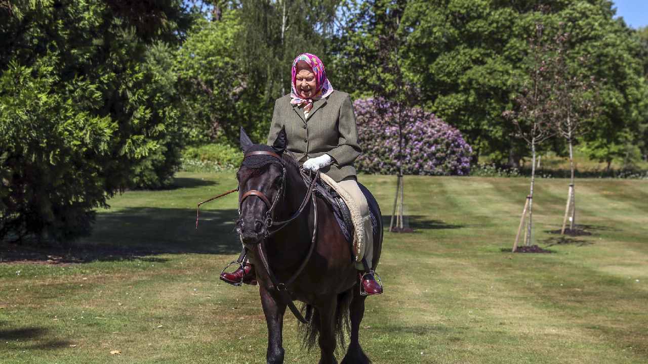 Queen Elizabeth makes her first appearance since leaving the public eye