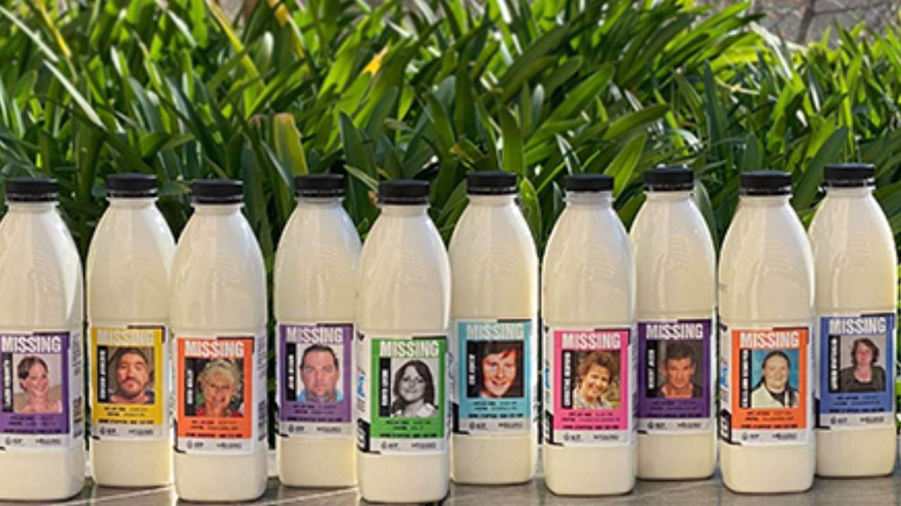 Have you seen these people? 16 missing Aussies to feature on milk bottles