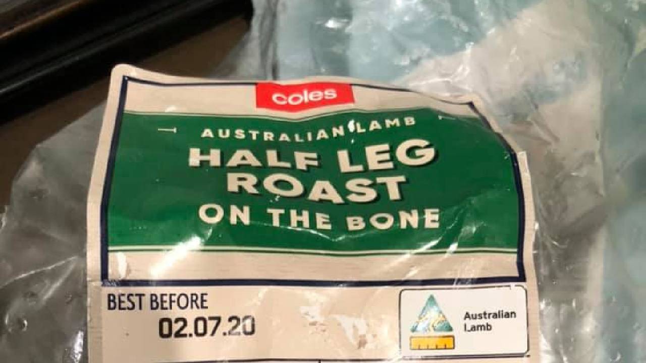Woman finds green ooze from Coles roast lamb