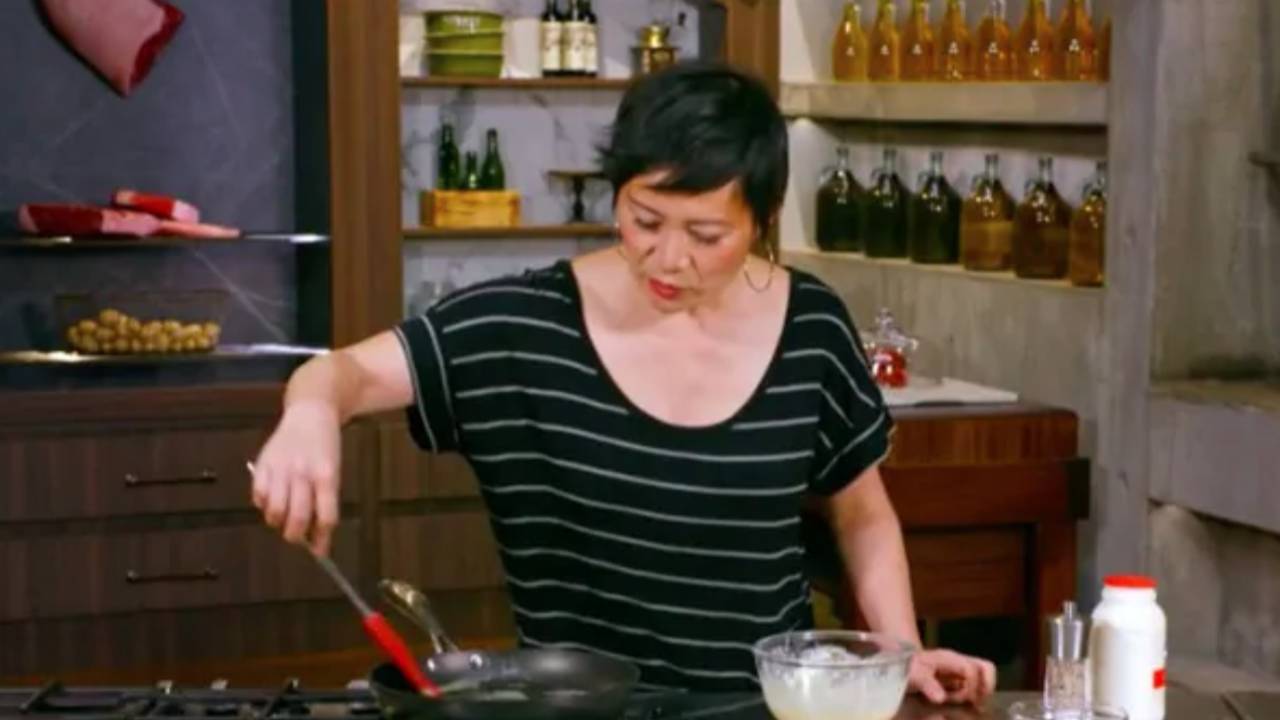 Poh Ling Yeow reveals the secret to perfectly scrambled eggs