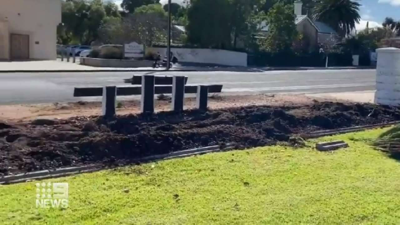 Council slammed after 99-year-old war memorial hedge mowed down