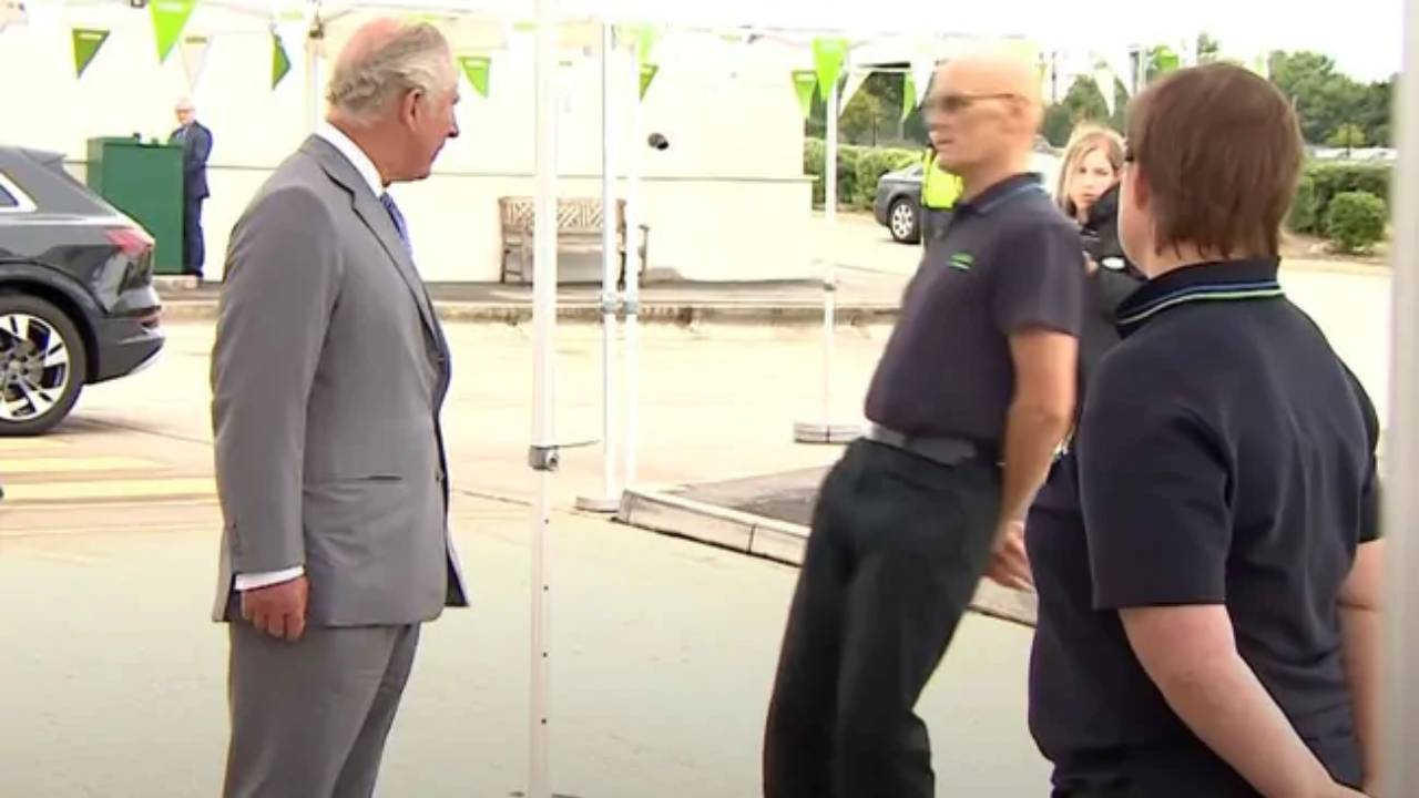 Royal fan faints while meeting Prince Charles 