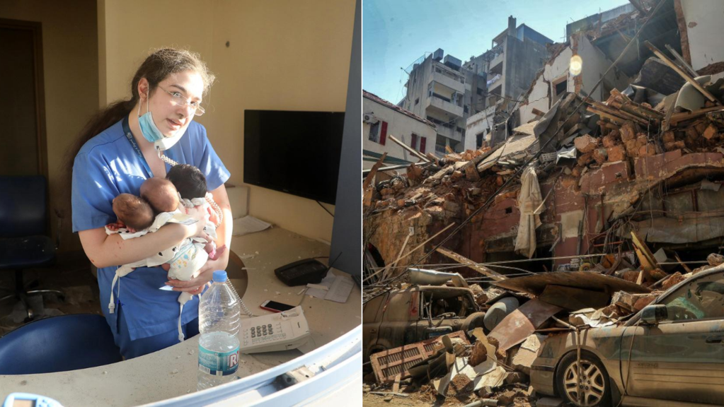 Nurse saves three newborn babies in wake of Beirut explosion
