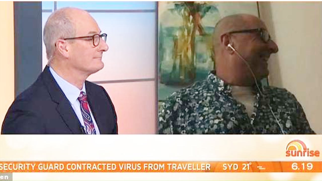 Could this be Kochie’s long-lost brother?