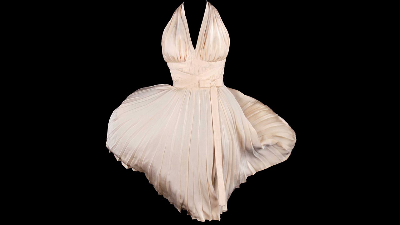 Marilyn Monroe’s white dress