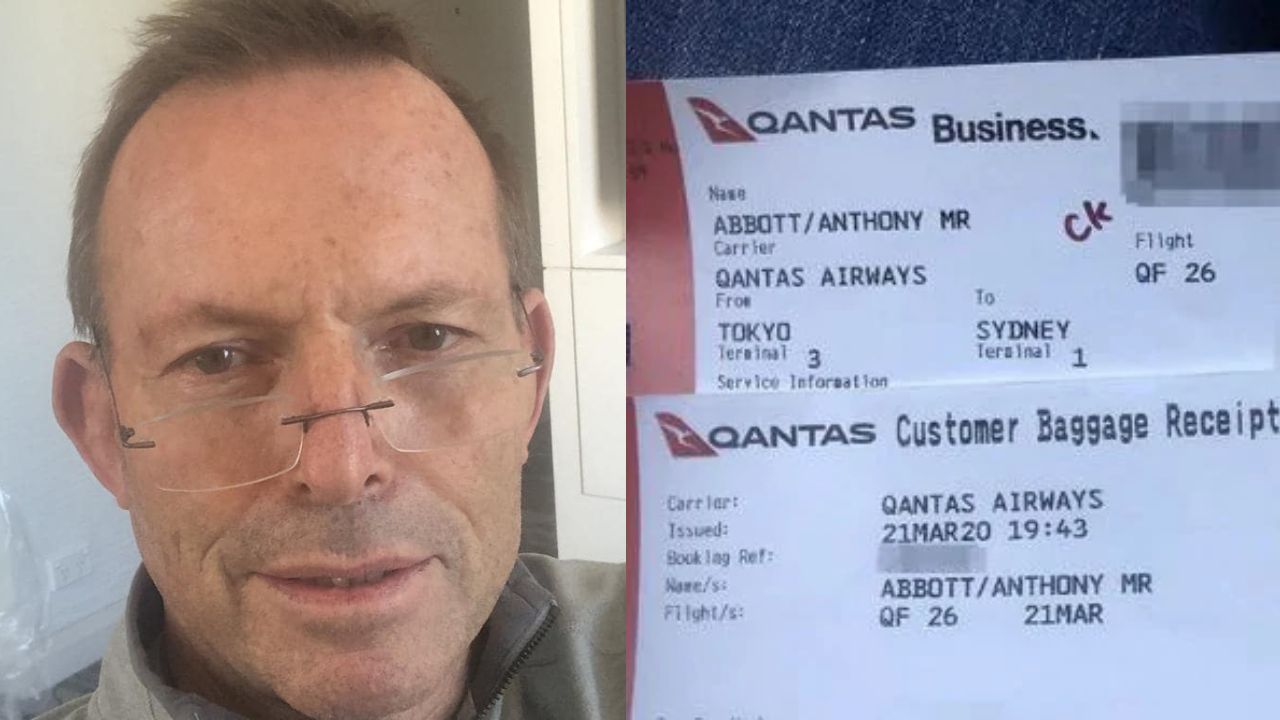 Tony Abbott’s major boarding pass blunder