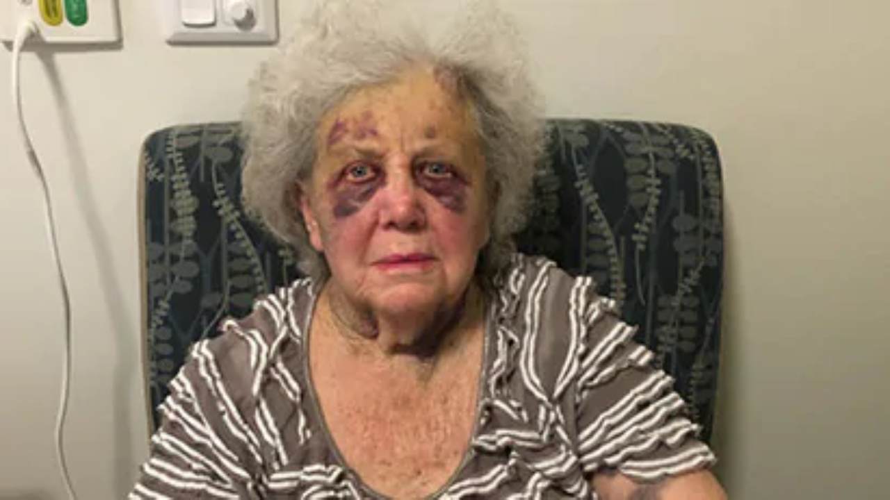 "Incomprehensible and disgusting": Sydney grandma comes home to family bruised and battered