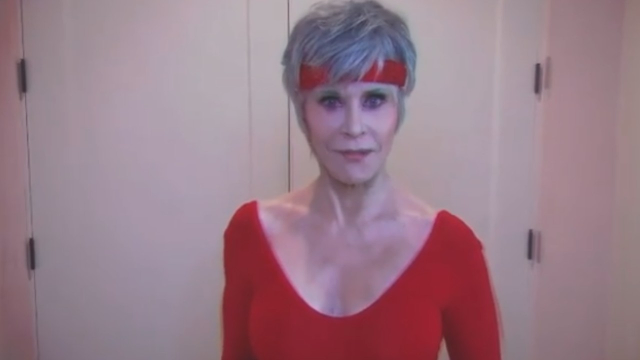 Jane Fonda releases new exercise video to encourage voting