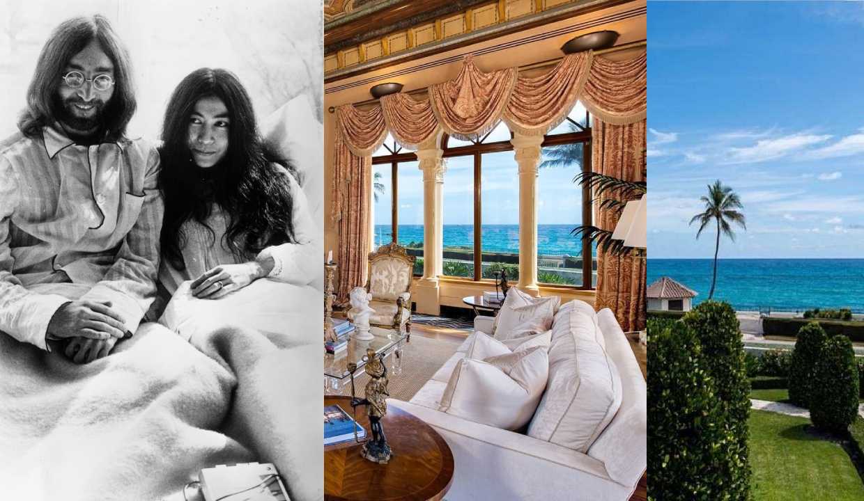 John Lennon and Yoko Ono’s Palm Beach mansion sells for eyewatering $36 million