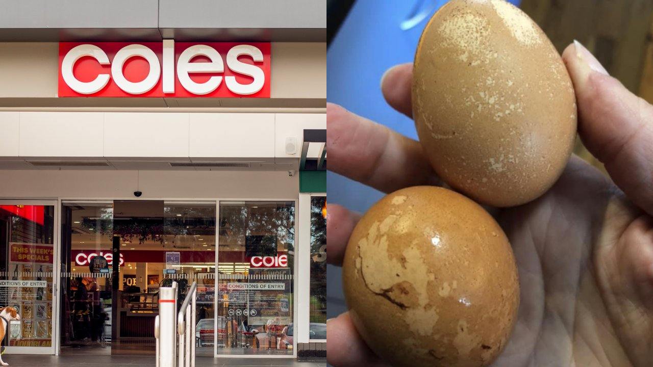 Coles responds to bizarre "spray tan" egg theory