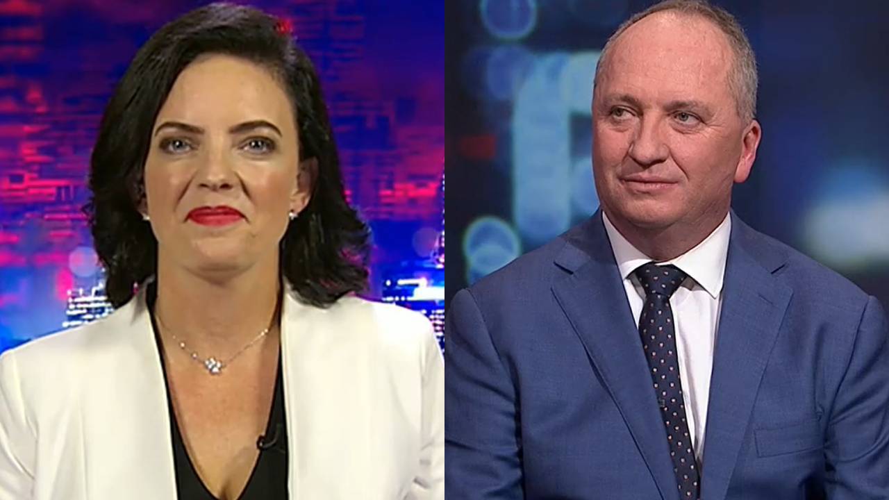 "Let me finish": Tense argument on Q&A between Barnaby Joyce and Emma Husar