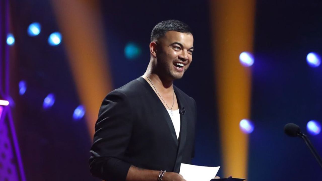 Guy Sebastian steals the show with X-rated gag