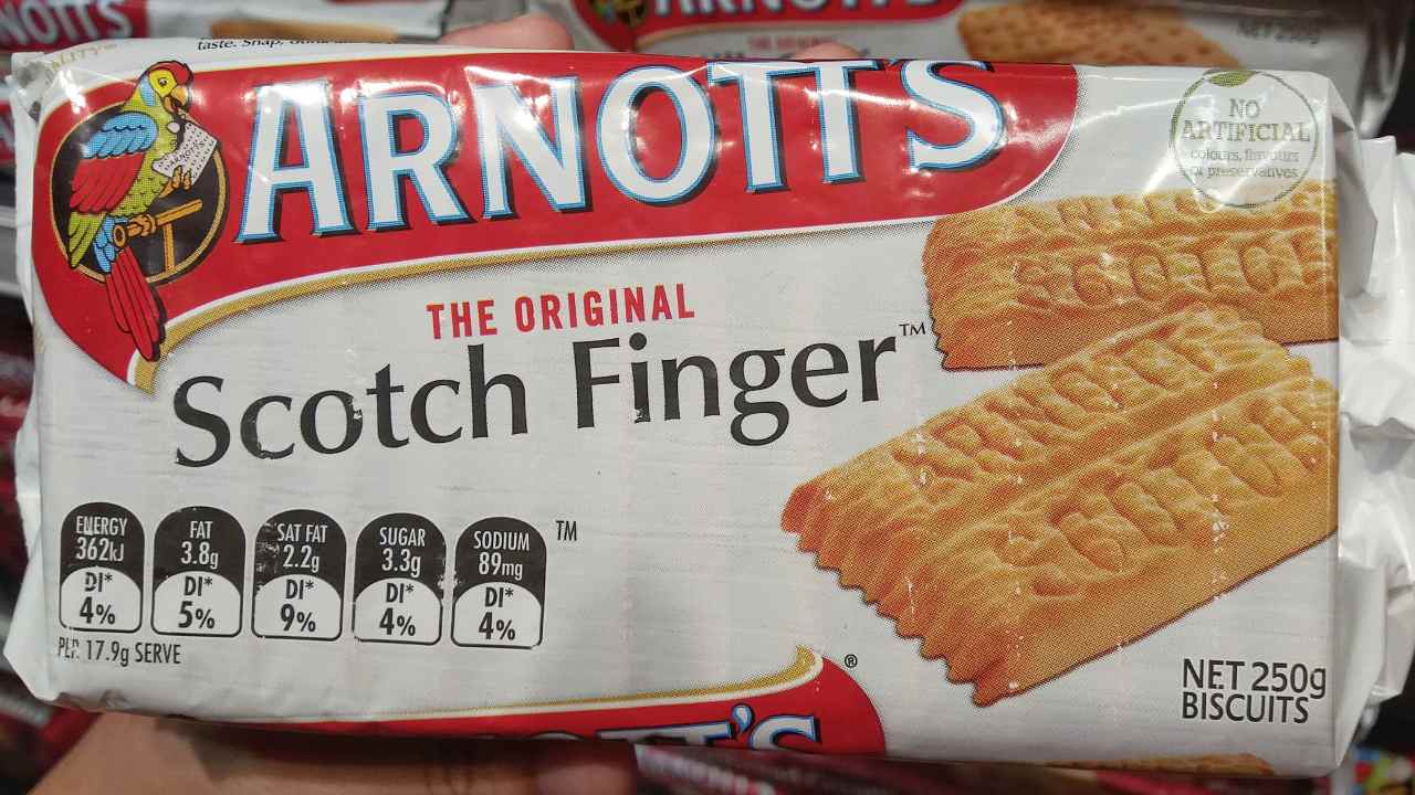 Arnott's slams wild claim about Scotch Finger recipe