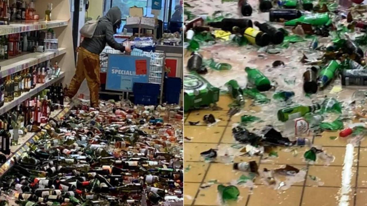 ALDI shopper causes $180k in damages after smashing alcohol