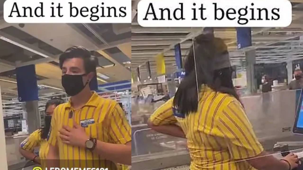 Anti-masker “Karens” hurl abuse at IKEA staff members
