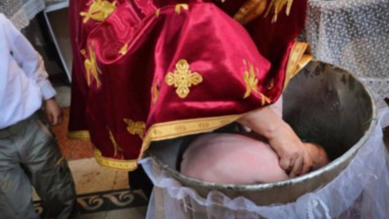Six-week-old baby dies of heart attack following baptism