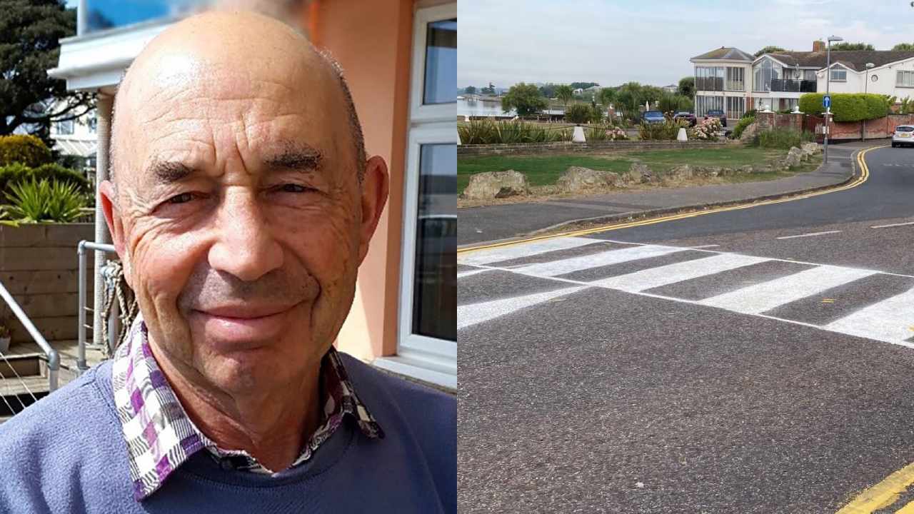 Elderly man fined over DIY zebra crossing for his disabled wife