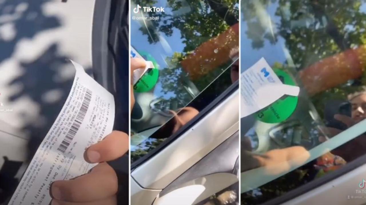 Driver’s bold ploy to dodge parking fines