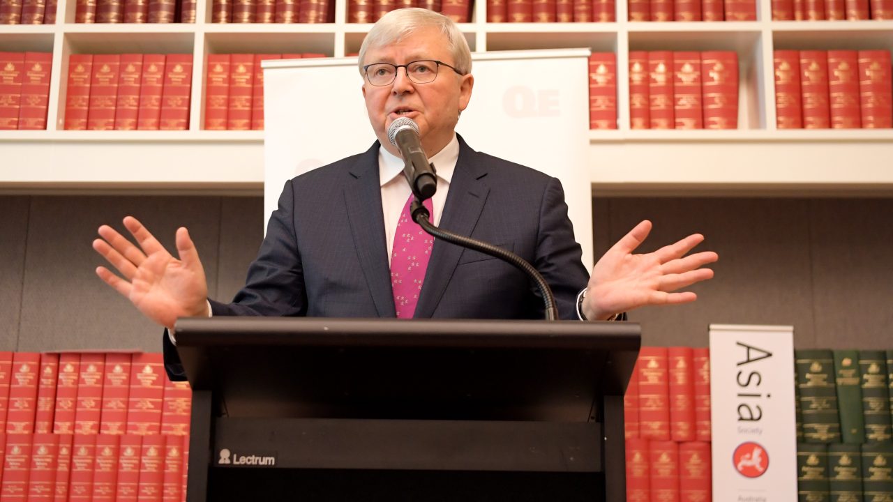 Kevin Rudd disputes story he wanted to assault diplomat