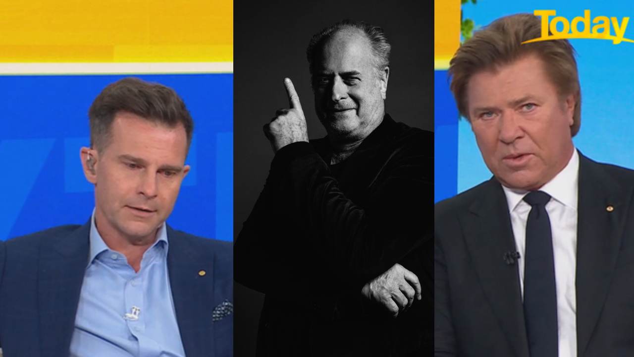 "No words": Richard Wilkins and David Campbell pay tribute to Michael Gudinski