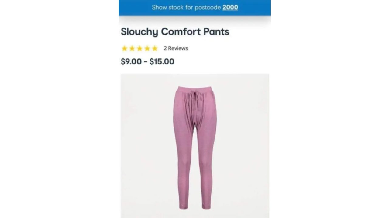 Kmart tracksuit sale pants womens