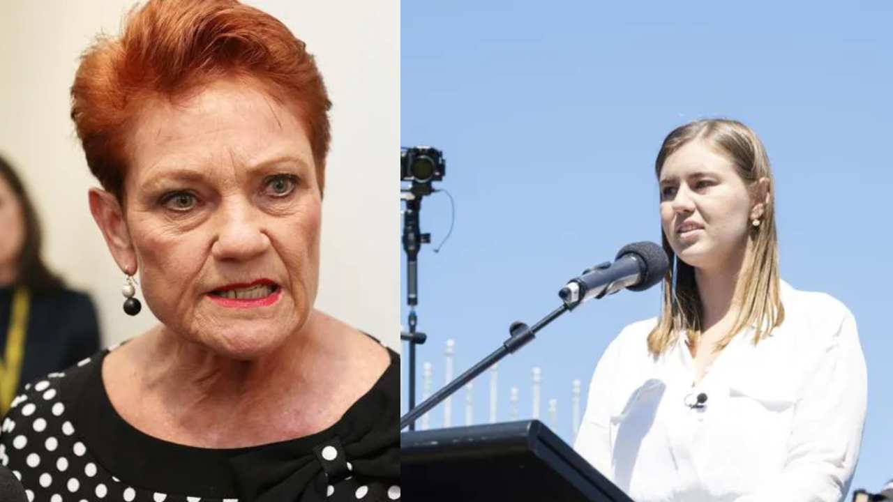 Pauline Hanson takes aim at Brittany Higgins