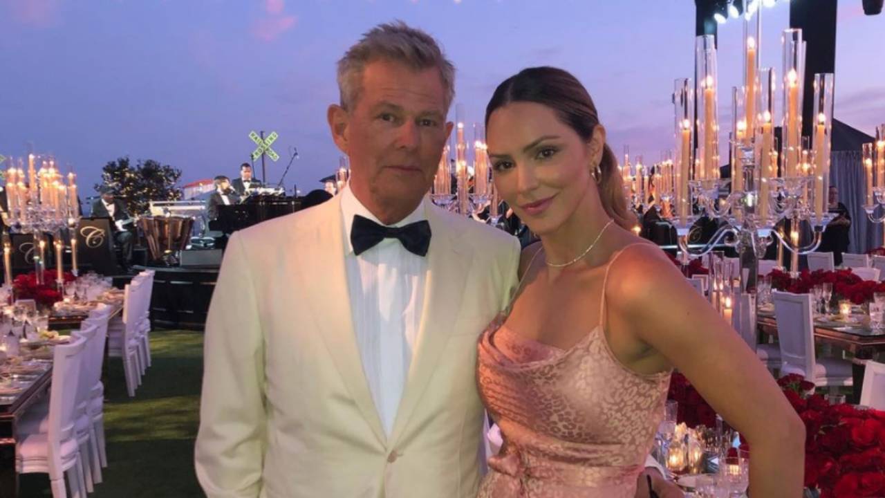 Katherine McPhee reveals name of newborn son with David Foster
