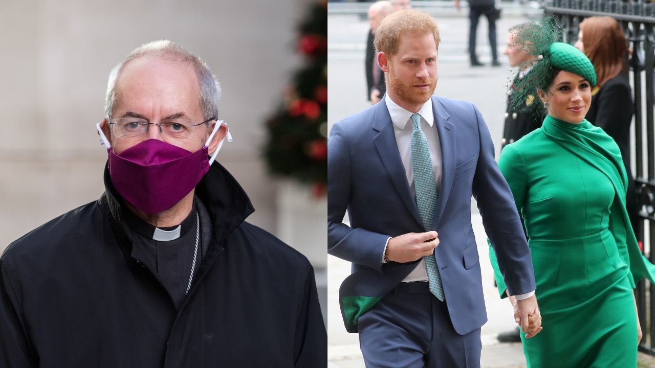 Archbishop of Canterbury DENIES marrying Meghan and Harry