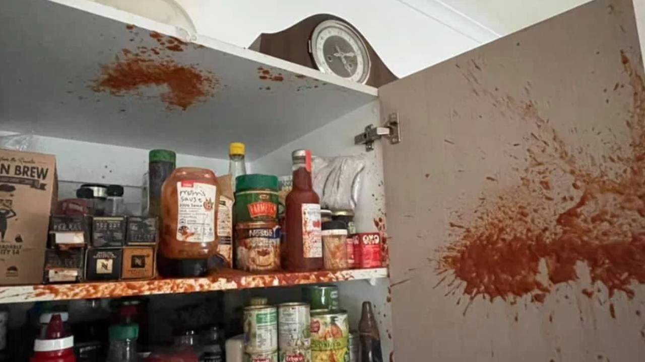 Coles shopper's grim warning after item explodes in pantry 