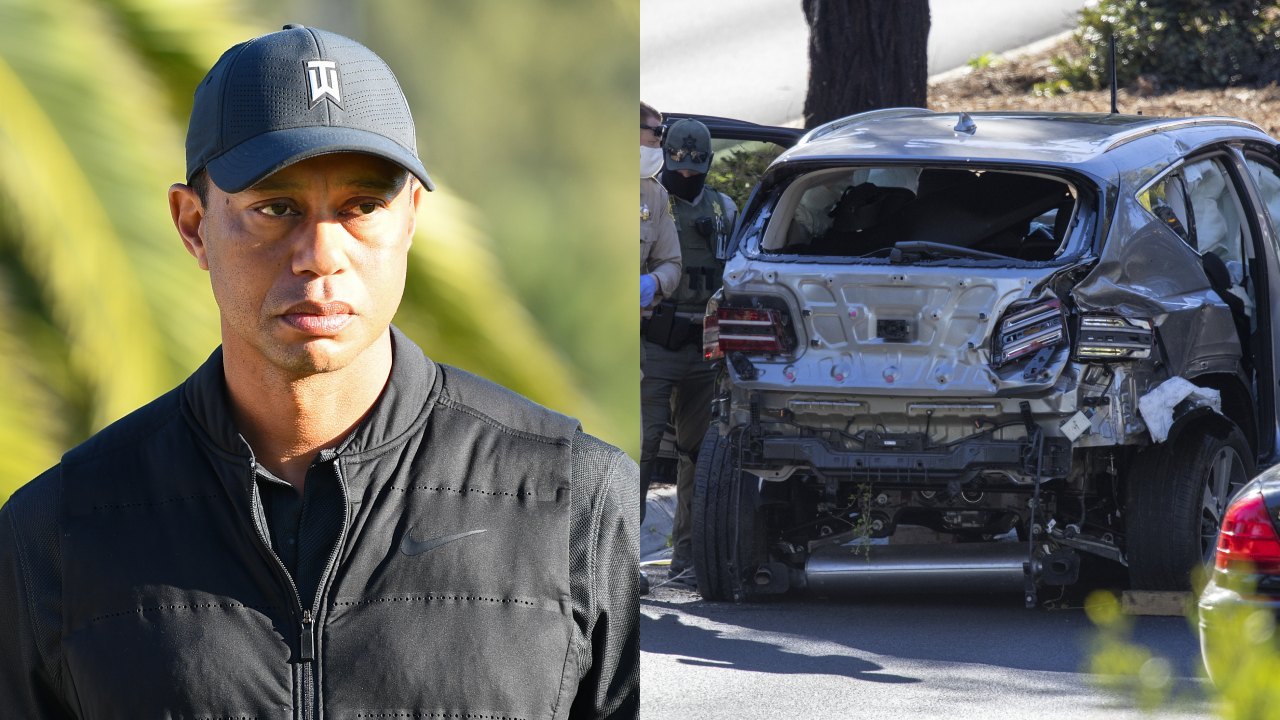 Police reveal cause of horrific Tiger Woods car crash