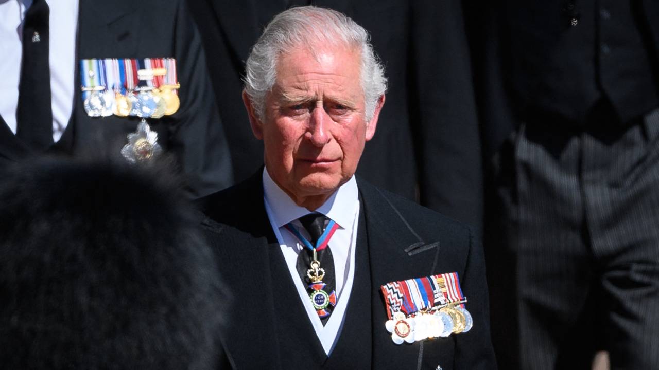 Kate Middleton and Prince Charles share tender moment after Prince Philip's funeral