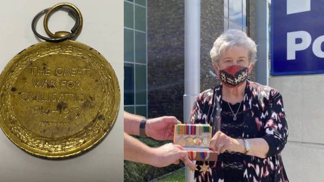 War medal reunited with family almost 100 years later