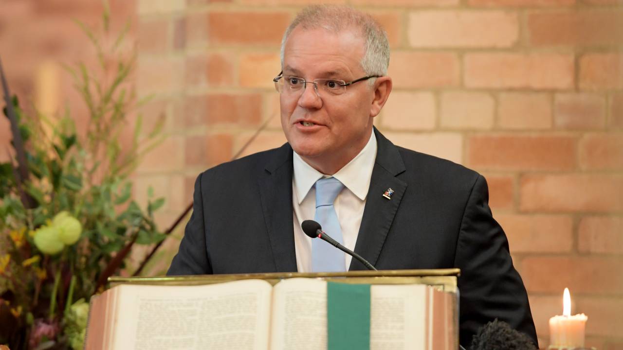 Scott Morrison "called to do God's work" as PM