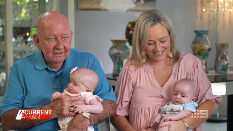 The couple with 39-year age gap open up about fertility struggle after welcoming twins