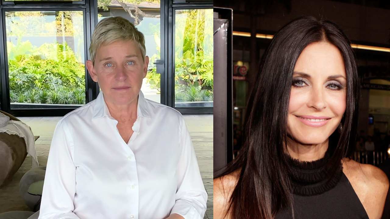 Ellen DeGeneres moves in with Courtney Cox