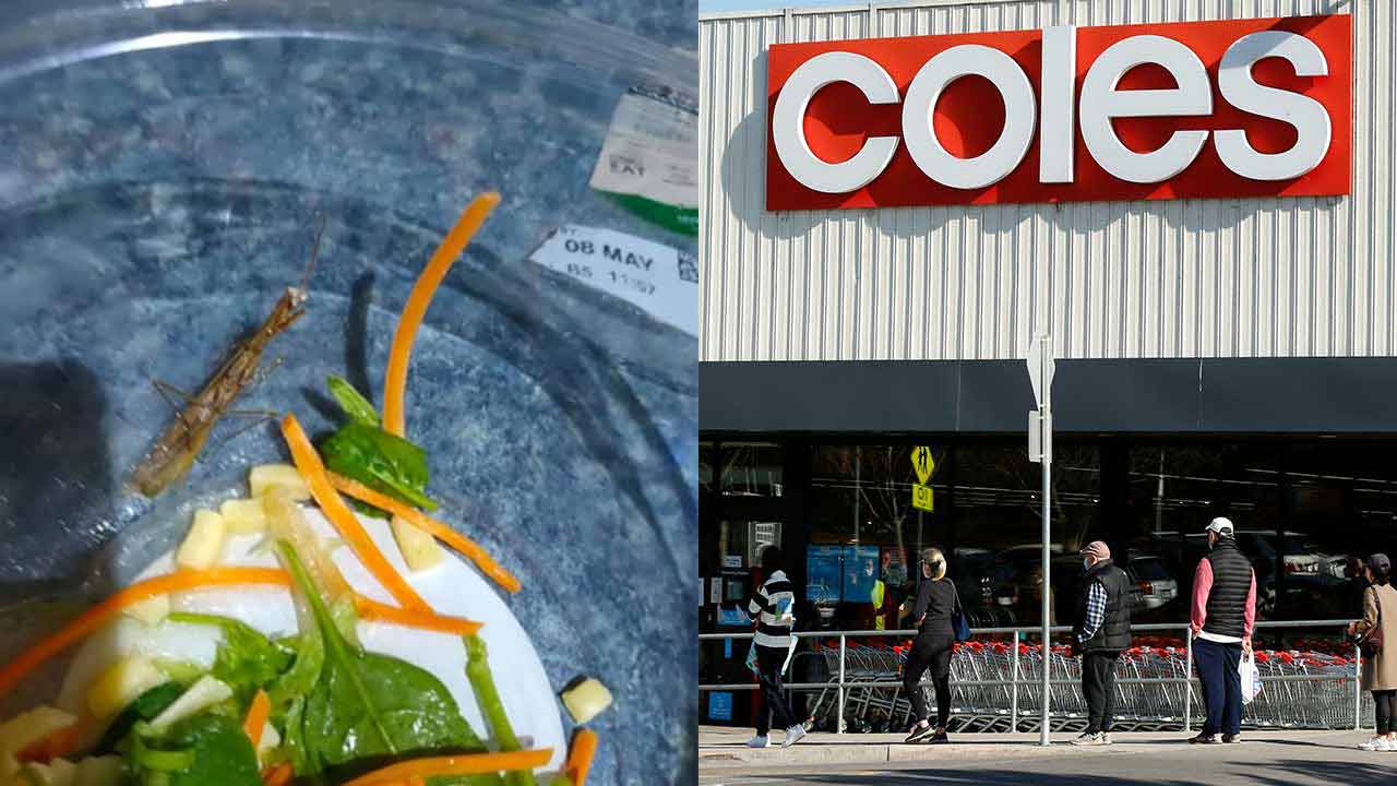 Pregnant woman discovers “sickening” find in Coles salad