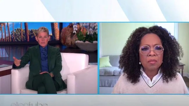 Awkward Ellen’s uncomfortable Oprah Winfrey interview